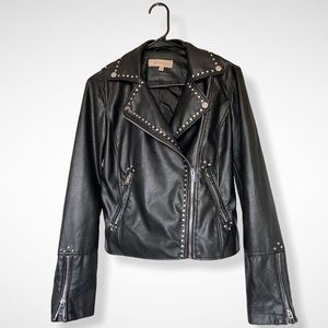 Philosophy Faux Leather Studded Jacket